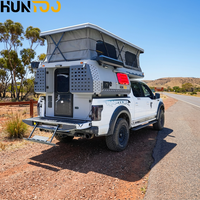 Huntoo Modern Australia Lightweight 4x4 Off-Road Motorhome Pickup Mini Slide-On Camper Caravan RV Outdoor Roof Tent Camping