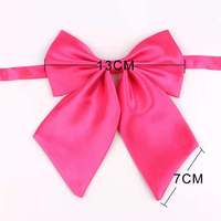 Cravate pour femme Papillon rouge Noeud papillon noir pour femme Fille étudiante Commis d'hôtel Serveuse Neck Wear Ribbon Ties Vert
