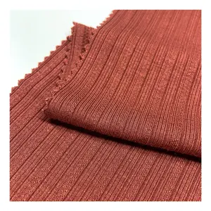 New Arrival Polyester Spandex vải cho hàng may mặc sườn đan vải căng