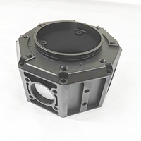 Boîtier mécanique sur mesure à tolérance stricte usiné CNC 5 axes, anodisation pour l'assemblage de dispositifs mécaniques d'automatisation