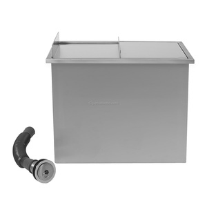 Stainless Steel Drop In Ice <b>Bin</b> Ice <b>Bin</b> Bar Station Ice <b>Bin</b> Dispenser - Product Image 4