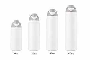 Gourde isotherme OWA sans BPA de 828 ml en acier inoxydable avec <span class=keywords><strong>paille</strong></span> pour le voyage - Product Image 3