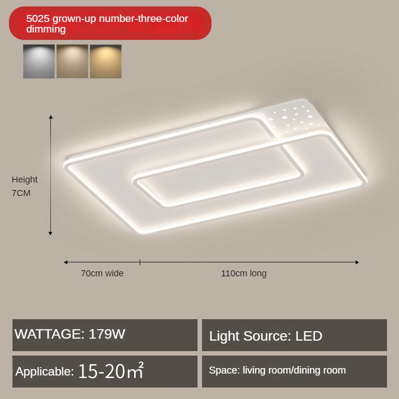 White-rectangle-large size