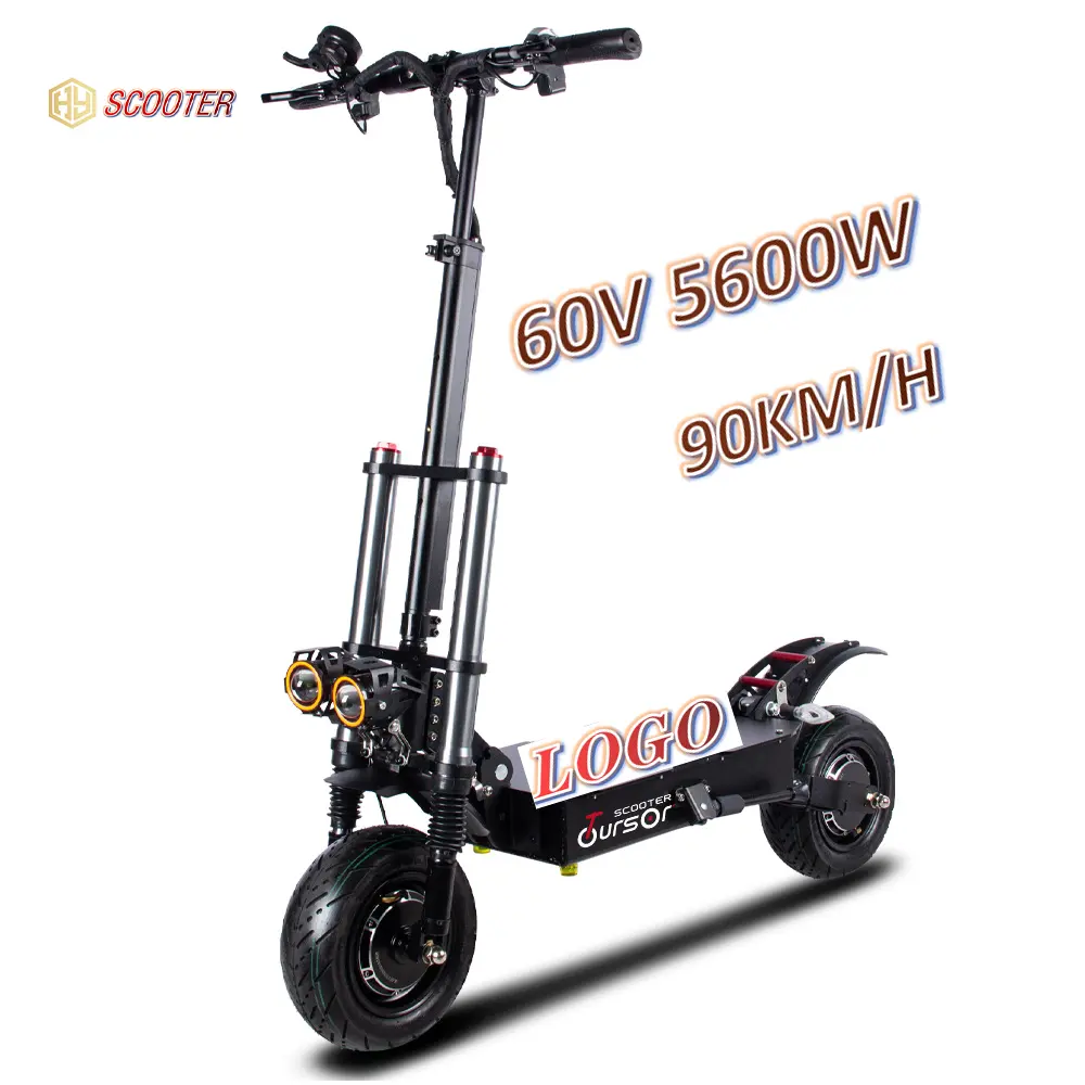 85KM/H 30AH 40AH fastest electric scooter adult electric scooter 6000w dualtron
