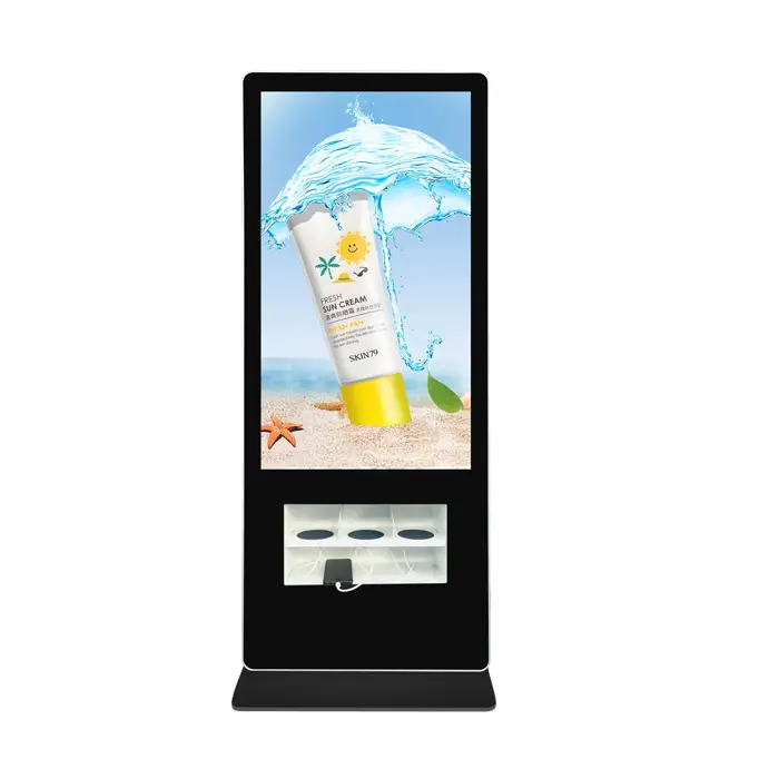 Adevrtising Video Display Station Charging Lcd Screen Mobile Kiosk