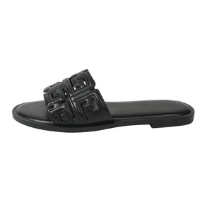 Women's Fashion Summer Casual Sandals, Versatile Flat Low <strong>Heel</strong> <strong>Round</strong> <strong>Toe</strong> Slippers for Outdoor Wear - Product Image 5