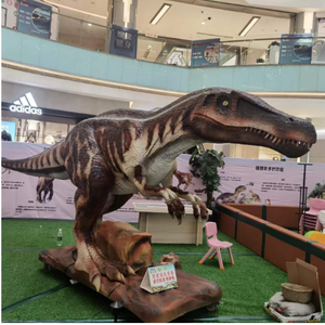 <span class=keywords><strong>Jurassic</strong></span> Dinosaur <span class=keywords><strong>World</strong></span> Theme Park Comprar Real Realista Gigante Tamaño real Animatronic Dinosaurio Modelo Robot Estatua - Product Image 5
