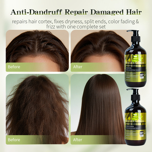 Shampooing pour cheveux à l'huile d'olive, à l'aloe vera et à la kératine, réparateur et hydratant, marque privée - Product Image 5