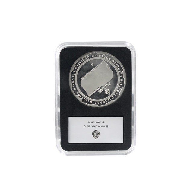 Black Insert Graded Coin case Precious Metal Jewelry Storage Bullion Chips Box Token Medal Holder