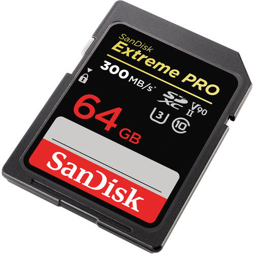 Для SanDisk 64GB Extreme PRO UHS-II карты памяти SDXC