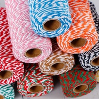 MSD 2mm Double Couleur Ficelle Cordes De Coton Corde pour Emballage Cadeau En Gros
