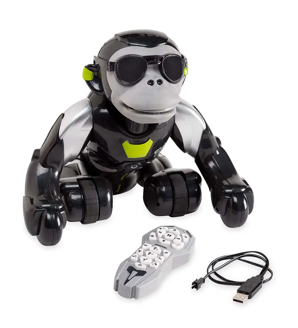 Mono de control remoto interactivo para niños, juguete eléctrico de regalo con control remoto