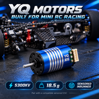 1528 Motor Inrunner Sensor 6200KV 111W 15A 2S Untuk Mobil Model Hobi Balap Drift Mini Rc Skala 1:27