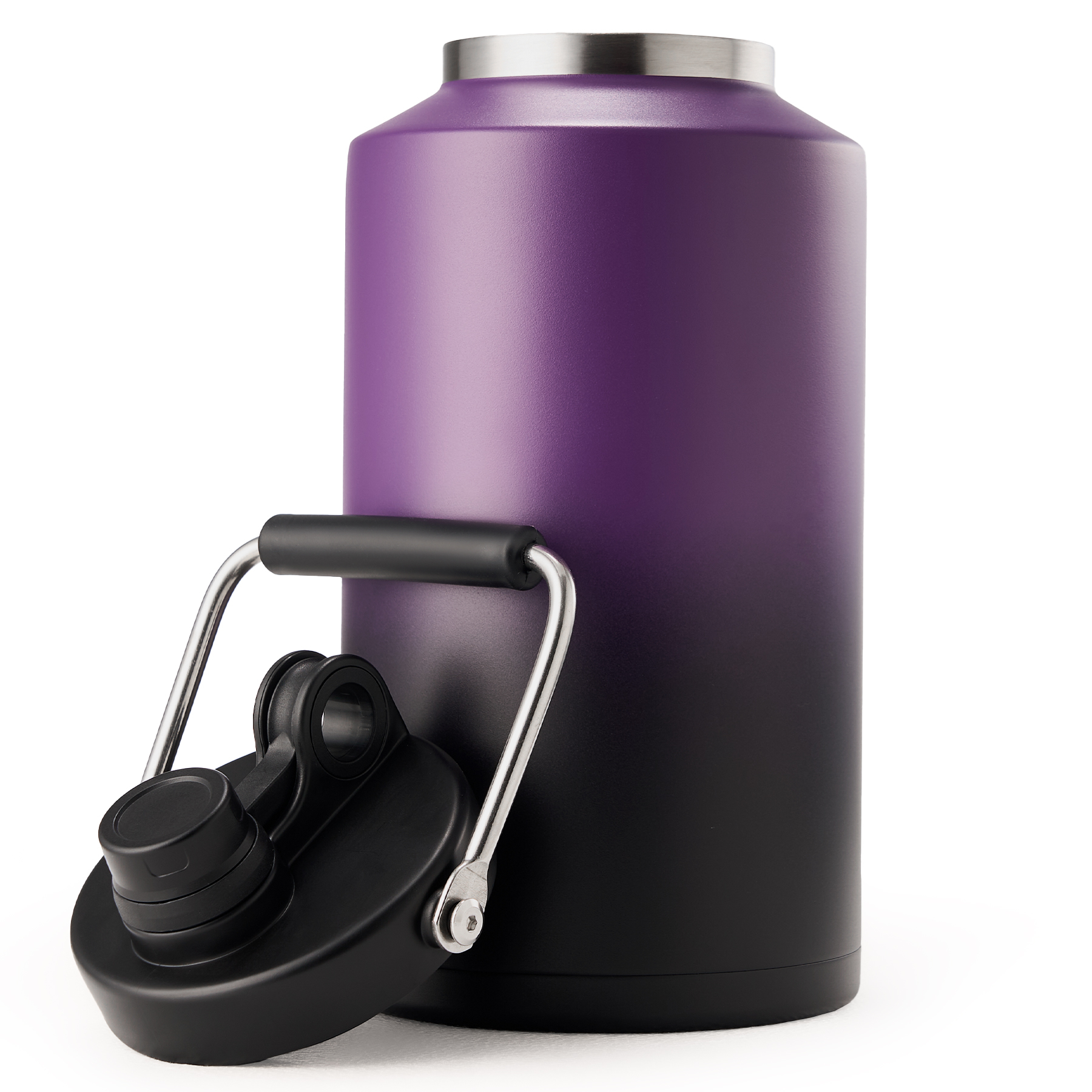 Violet et noir