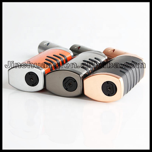 Encendedor de Butano Recargable Electrónico de Metal con Logotipo Personalizado, Cabeza Móvil para Cigarrillos, Camping al Aire Libre, Venta Directa de Fábrica - Product Image 3