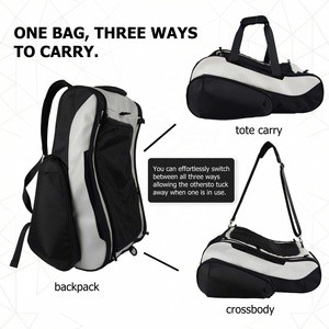 Sac à dos d'extérieur grande capacité, nouveau sac multifonctionnel en nylon pour raquettes de tennis et de <span class=keywords><strong>badminton</strong></span>, sac à raquettes détachable - Product Image 6