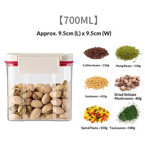 Nueva Lata de Almacenamiento al Vacío, Apta para Alimentos, Sellada, Transparente, para Snacks y Productos Secos - Product Image 3