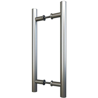 Barre d'appui de sécurité extérieure en acier inoxydable pour personnes à mobilité réduite, poignée de porte pour toilettes et salles de bain d'hôpital