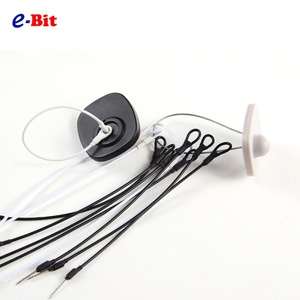 100 ชิ้น 48*42 มม. แท็กพลาสติกสีสันสดใส RF 82MHz พร้อมปุ่มด้านบนสำหรับระบบป้องกันการโจรกรรม EAS - Product Image 4