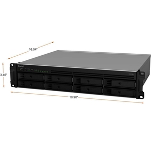 เซิร์ฟเวอร์จัดเก็บข้อมูล NAS <span class=keywords><strong>Synology</strong></span> <span class=keywords><strong>RackStation</strong></span> RS1221RP+ แบบ 8 ช่องใส่ฮาร์ดดิสก์ ประสิทธิภาพสูง ไม่มีฮาร์ดดิสก์ในตัว - Product Image 5