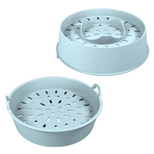 Streamer de Silicona para alimentos, olla de 20cm, impermeable, utensilios de cocina seguros, <span class=keywords><strong>Vaporera</strong></span> de Silicona ODM OEM, novedad - Product Image 4