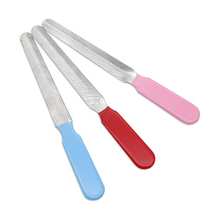 Stainless Steel Pet Nail Files Double Sided Rectangle Durable For Dogs Cats And Other Animals Blue Pink Red - Product Image 2