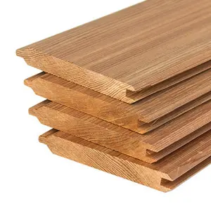 144x12mm Best Price Traditional Interior Wood Cladding Solid Wood Wall Siding Board