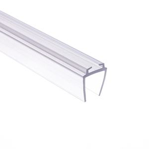 Rail inférieur en PVC transparent ou en polycarbonate avec essuie-glace ou <span class=keywords><strong>brosse</strong></span> P500BR - Product Image 2