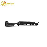 Difusor de Parachoques Trasero de Fibra de Carbono Estilo M Performance para BMW Serie 4 F32 F33 F36 M-Tech con Salida de Escape Doble