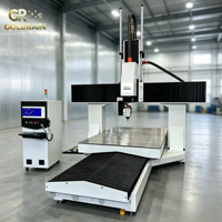 Router CNC de 5 Ejes para Madera, 1200x1200mm, para Tallado de Muebles y Creación de Esculturas y Estatuas en 3D