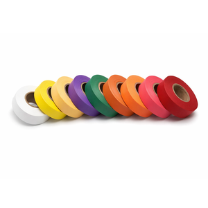 Ruban <span class=keywords><strong>de</strong></span> signalisation <span class=keywords><strong>de</strong></span> couleur assortie 25 mm x 100 m en PVC pour festivals, fêtes et séparation <span class=keywords><strong>de</strong></span> zones - Product Image 2
