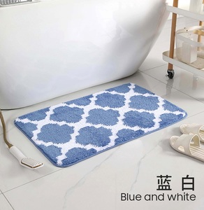 Tappetini da Bagno <span class=keywords><strong>Lavabili</strong></span> <span class=keywords><strong>in</strong></span> <span class=keywords><strong>Lavatrice</strong></span> Super Assorbenti <span class=keywords><strong>in</strong></span> Poliestere, Tappeto Antiscivolo per Bagno, Morbido Tappeto <span class=keywords><strong>in</strong></span> Microfibra per Uso Domestico - Product Image 4