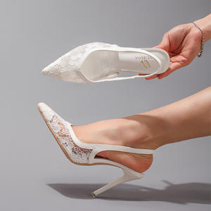 Sandalias de Tacón Alto con Tira en T para Mujer, Elegantes, con Punta Abierta, Tacón Cuadrado y Pedrería, Zapatos de Fiesta - Product Image 2