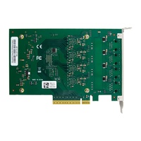 Kartu Jaringan LAN Server Internal PCIe 4.0 AQC113 Empat Port NAS 10Gbps Tersedia