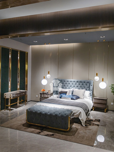 Modern Luxury Living Room Bedroom Furniture Durable Indoor Ottoman <strong>Storage</strong> <strong>Seating</strong> <strong>with</strong> Wooden Decor Bed <strong>Bench</strong> Stools &amp; Ottomans - Product Image 6