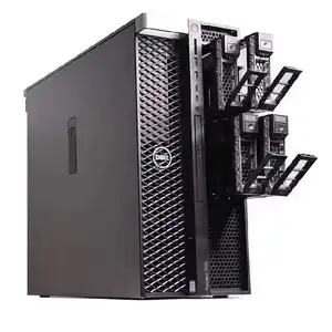 Sıcak satış D ell hassas T7820 Xeon gümüş 4214 /4x32g ram/2x6t hdd iş istasyonu D ell 7820 iş istasyonu kulesi