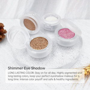 BBC brillo ojos sombras brillo 3D brillo sombra de ojos vegano <span class=keywords><strong>paleta</strong></span> de sombras de ojos de alta calidad venta completa - Product Image 2