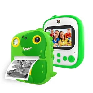 1200W dual lens Mini Instant Print Photo Kids Birthday Gift toy Fast Picture 2.4 Inch 32G Fast Printing Instant Print Camera