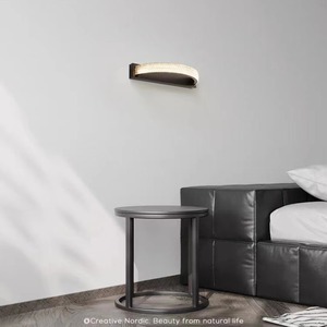 2023 All-Copper Minimalist Luxury Interior <b>Wall</b> Lamp New Design for Bedroom Living Room <b>Bedside</b>-Copper Lamp Body - Product Image 6