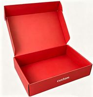 Hochwertige, heiß begehrte, individuell bedruckte Papierverpackungsbox für Schmuck, Schuhe, Einzelhandel, faltbare, matte, pinke Versandbox