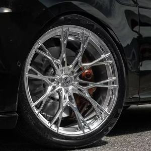 Cerchi in Lega di Alluminio Cromati Argento 16 17 18 19 20 21 24 <span class=keywords><strong>26</strong></span> 5x114.3/5x120/5x112/5x115/5x100 Forgiati per BMW Porsche - Product Image 1