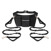 Sac banane d'entraînement pour chien en polyester résistant à l'eau avec laisse élastique pour la course, la promenade et la distribution de friandises – Vente en gros