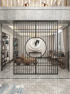 <span class=keywords><strong>Paravent</strong></span> décoratif moderne personnalisé en acier inoxydable découpé au laser, imperméable, pour hôtel, mariage, séparation de l'espace - Product Image 3