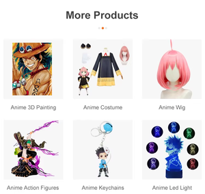 <span class=keywords><strong>Disfraz</strong></span> de Anime para Adultos Unisex de Poliéster para Fiesta de Halloween, Juego de Rol y Ropa Informal - Product Image 5