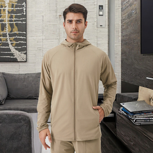 Veste de sport confortable coupe-vent à fermeture éclair pour hommes pour l'automne et l'hiver - Product Image 2