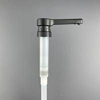 Distributeur à pompe anti-fuite de 38 mm pour shampoing, lessive liquide, beurre de maïs soufflé, sirop pour granités, huiles – Distributeur à pompe de 1 gallon