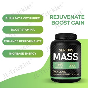 Poudre de protéines JULONG OEM personnalisée, formule de prise de masse musculaire au chocolat, saveur protéinée, poudre de protéines sportives <span class=keywords><strong>MASS</strong></span> - Product Image 3