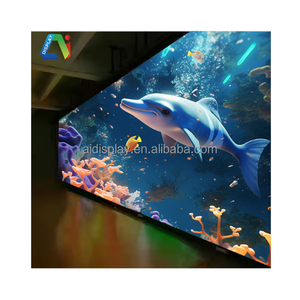Globo Led pantalla 640X480mm interior pantalla Digital Video Wall P1.53 tienda capilla sala de estar TV Ultra ligero HD pantalla LED - Product Image 5