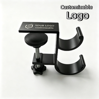 Soporte de Escritorio para Auriculares XIANGBAIJU, Tipo Gancho, con Tornillo de Fijación, Ajustable, Fácil Instalación, Antideslizante, Portátil, con Capacidad de Carga