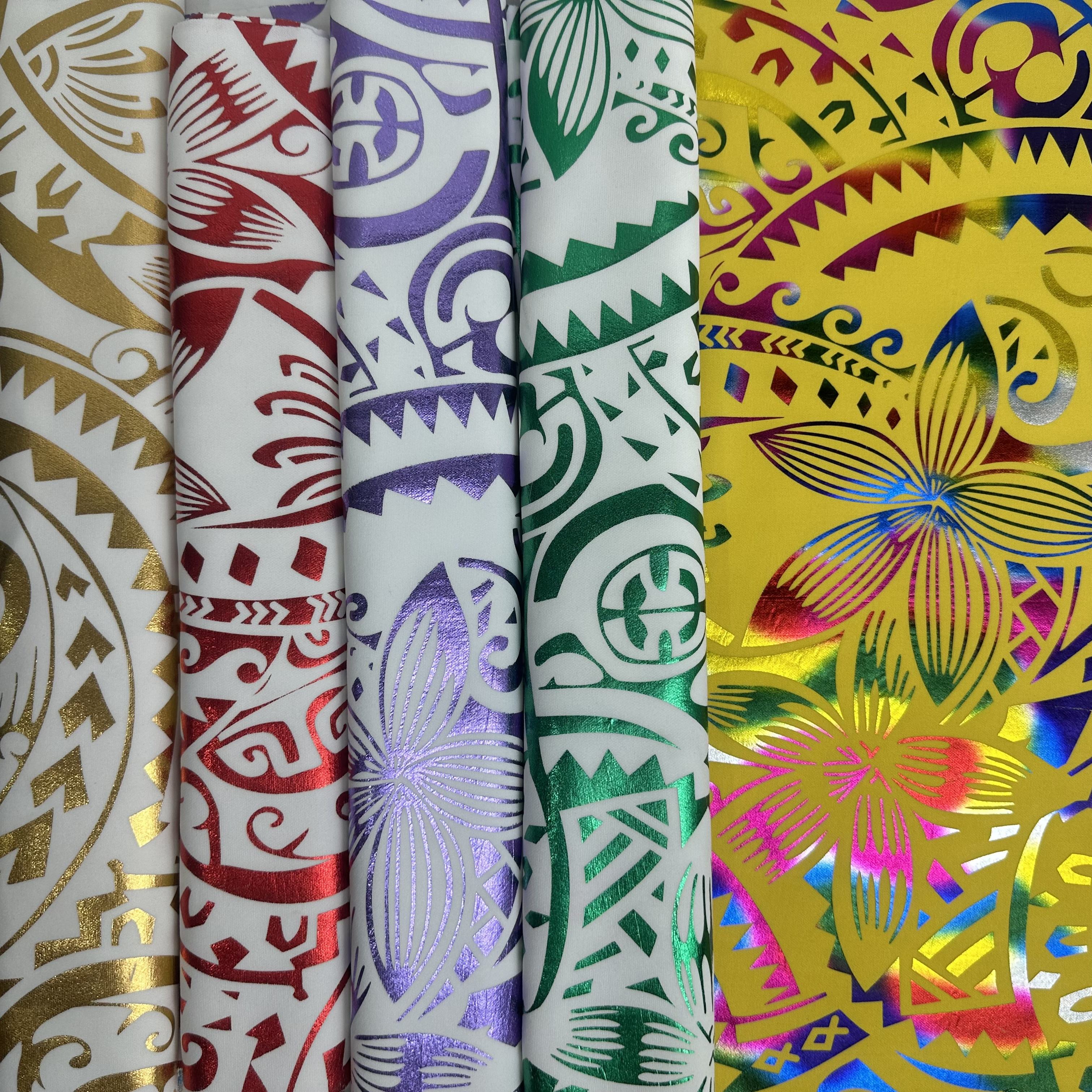 Textile Foil Printing Hot Trends Custom Designs